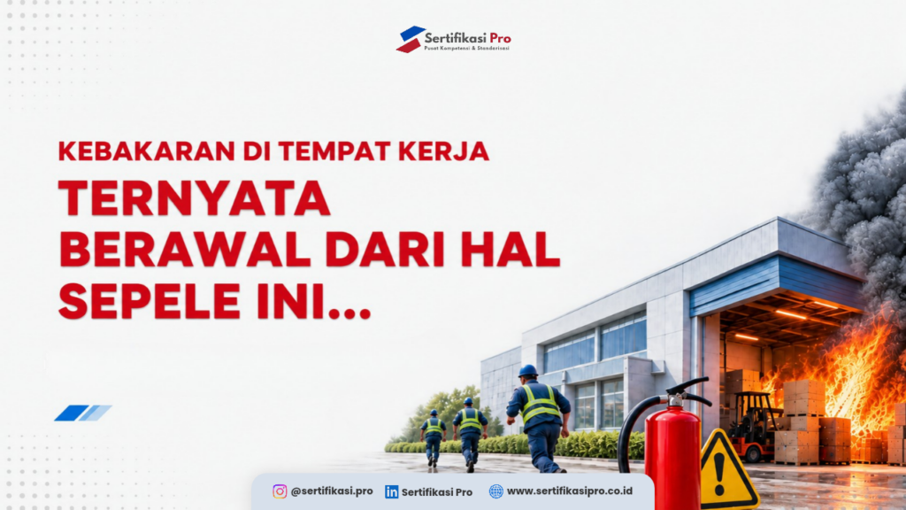 8 Penyebab Kebakaran di Tempat Kerja yang Sering Terabaikan