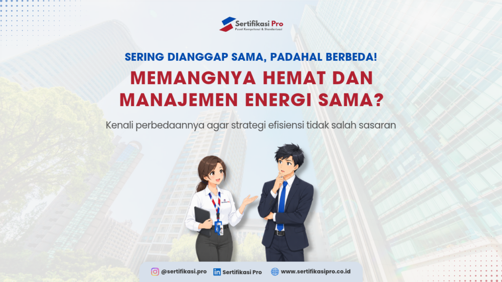 Memangnya Hemat Energi dan Manajemen Energi itu Sama?